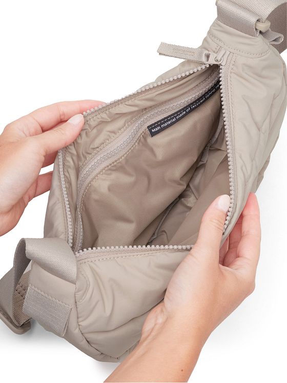 Got Bag Moon Bag wavy puffer Skuldertaske 32 cm