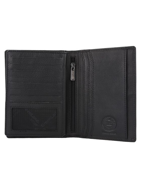 Greenland Nature Sort nappa pasholder RFID-læder 11,5 cm