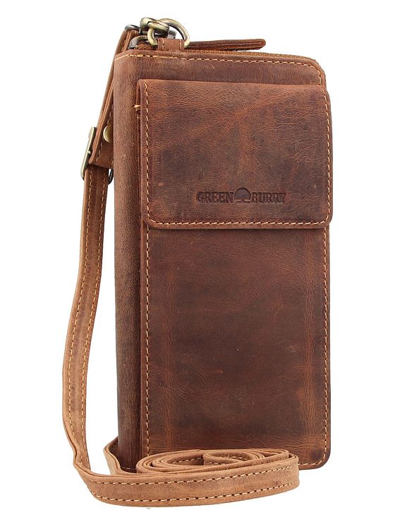 Greenburry Vintage mobiletui RFID læder 8 cm