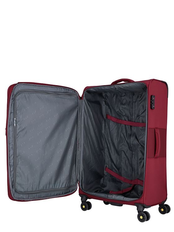 d & n Travel Line 9704 4 hjul Trolley L 78 cm med strækfold d & n Travel Line 9704 4 hjul Trolley L 78 cm med strækfold