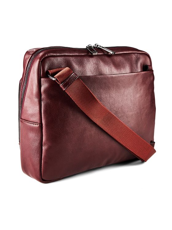 Piquadro Philip Skuldertaske Læder 27 cm Piquadro Philip Skuldertaske Læder 27 cm