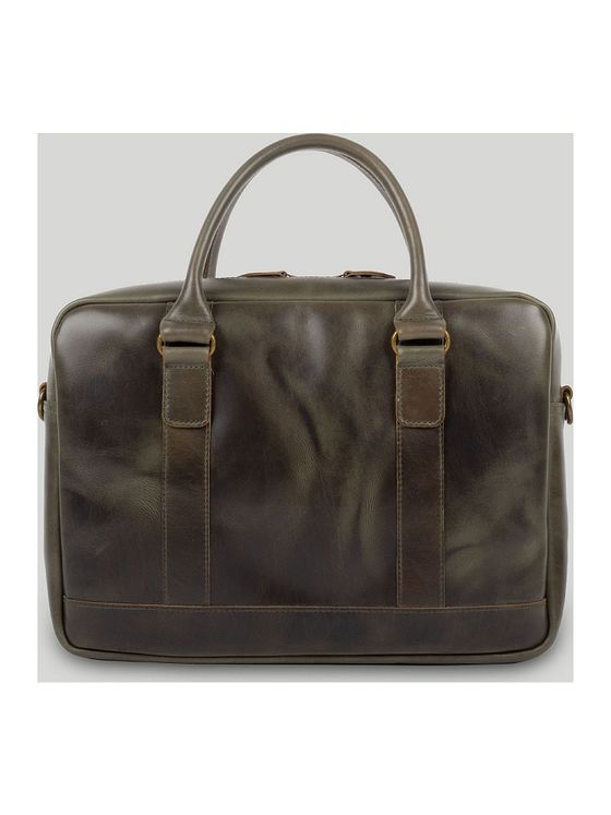 Buckle & Seam Everett dokumentmappe læder 38 cm rum til bærbar computer