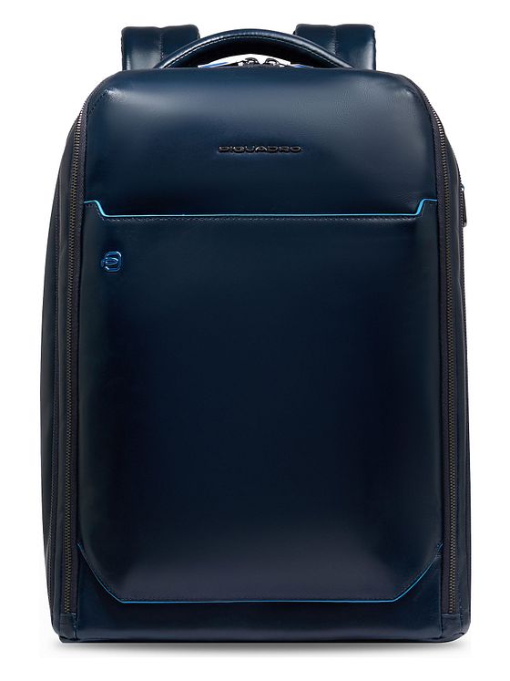 Piquadro Blue Square Batoh Kůže 42 cm Kapsa na notebook