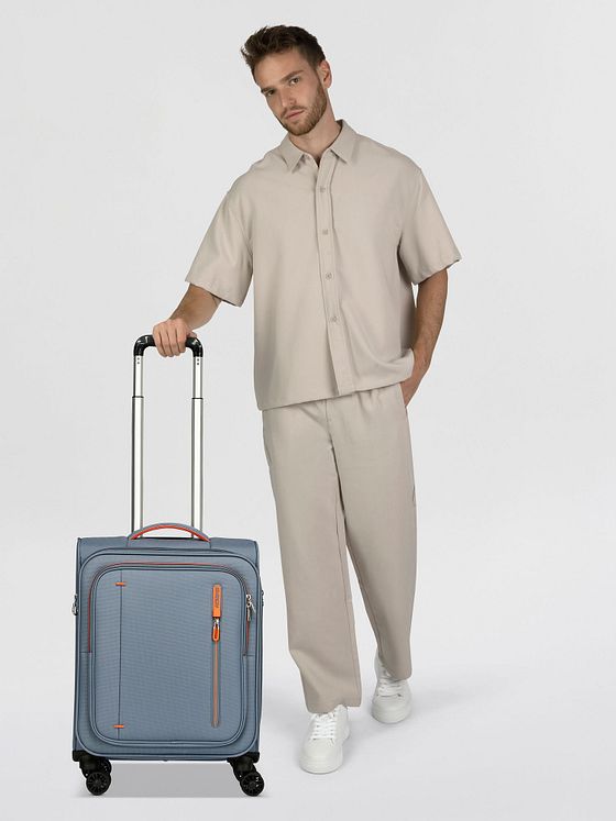 American Tourister Cloudrider 4 rullar Kabinvagn S 55 cm med töjbar kant