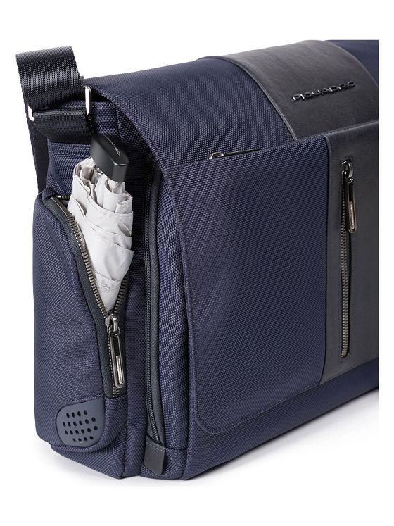 Piquadro Brief Messenger 43 cm rum til bærbar computer