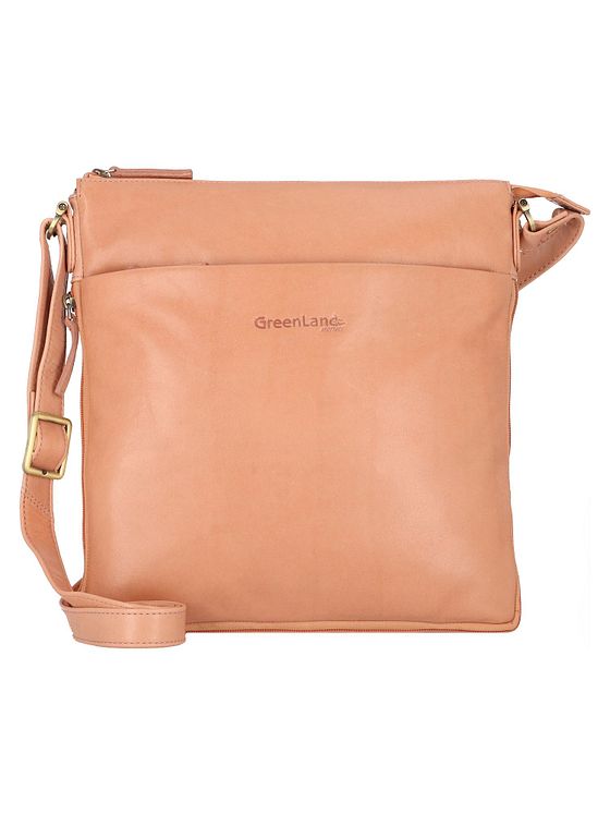 Greenland Nature Nature-skuldertaske i læder 28 cm Greenland Nature Nature-skuldertaske i læder 28 cm