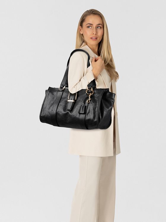 Marc O'Polo Taška přes rameno Kůže 40 cm