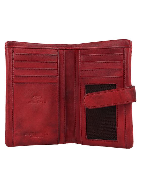 Jack Kinsky Peněženka Nelson RFID kožená 9,5 cm