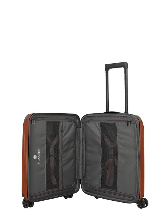 Travelite Dynamiic 4 Rollen Kabinentrolley 55 cm mit Dehnfalte Travelite Dynamiic 4 Rollen Kabinentrolley 55 cm mit Dehnfalte