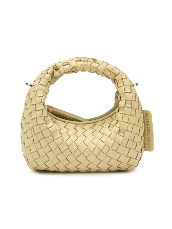 LES VISIONNAIRES Greta Micro weave Kabelka Kůže 20 cm