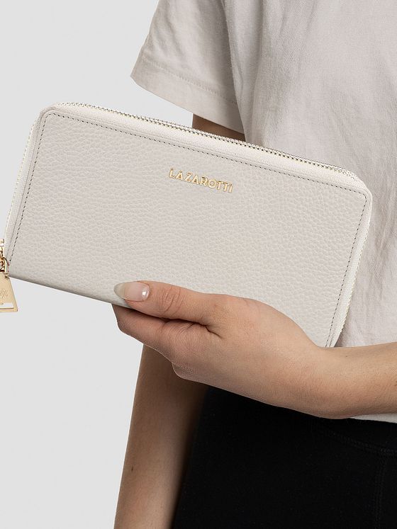 Lazarotti Bologna Leather Pung RFID-beskyttelse Læder 20 cm