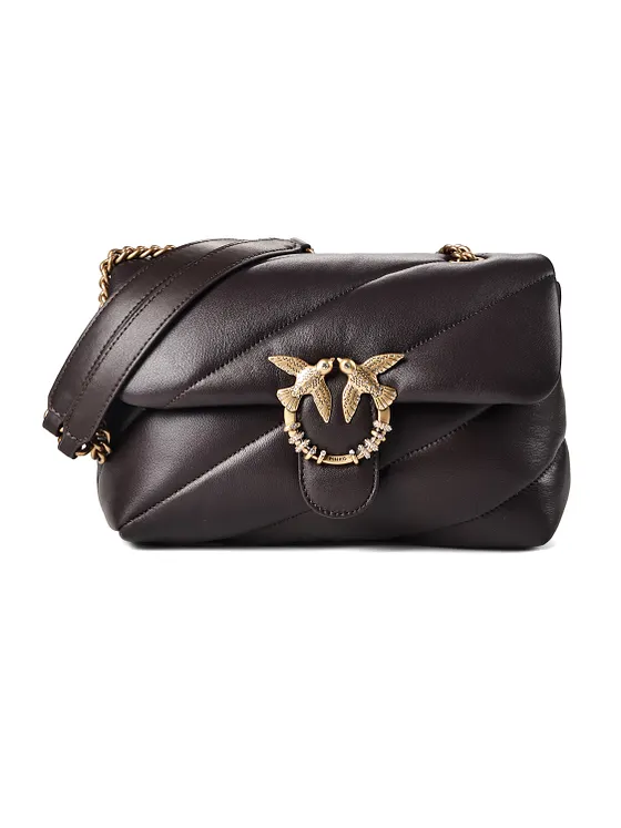 PINKO Love Classic Skuldertaske Læder 27 cm