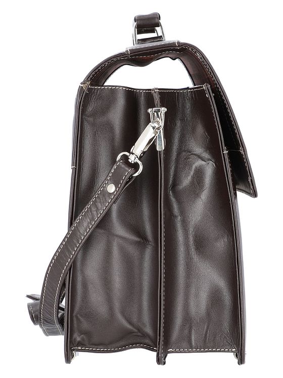 Alassio Monaco dokumentmappe læder 38 cm rum til bærbar computer