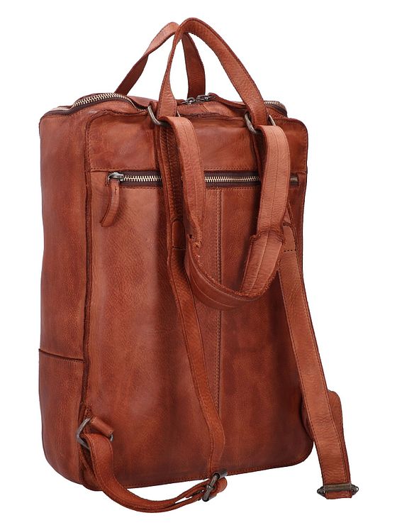 Harold's Submarine-rygsæk i læder med 37 cm rum til bærbar computer