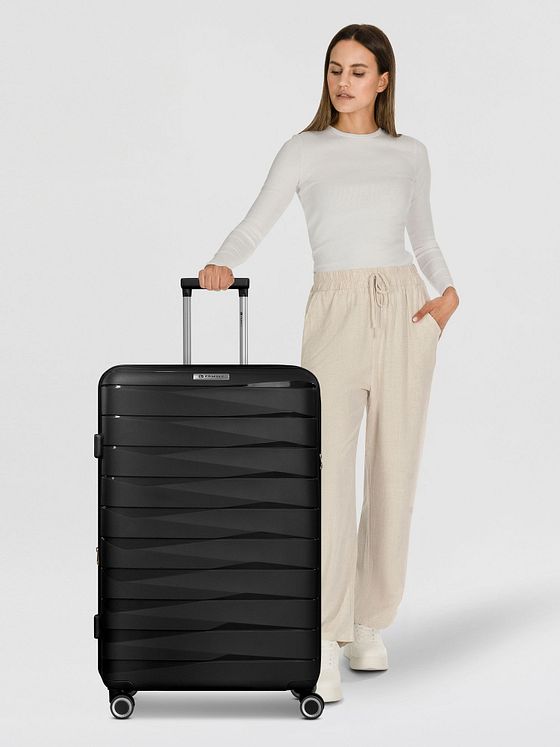 Franky London 4 hjul Trolley L 74 cm med strækfold Franky London 4 hjul Trolley L 74 cm med strækfold