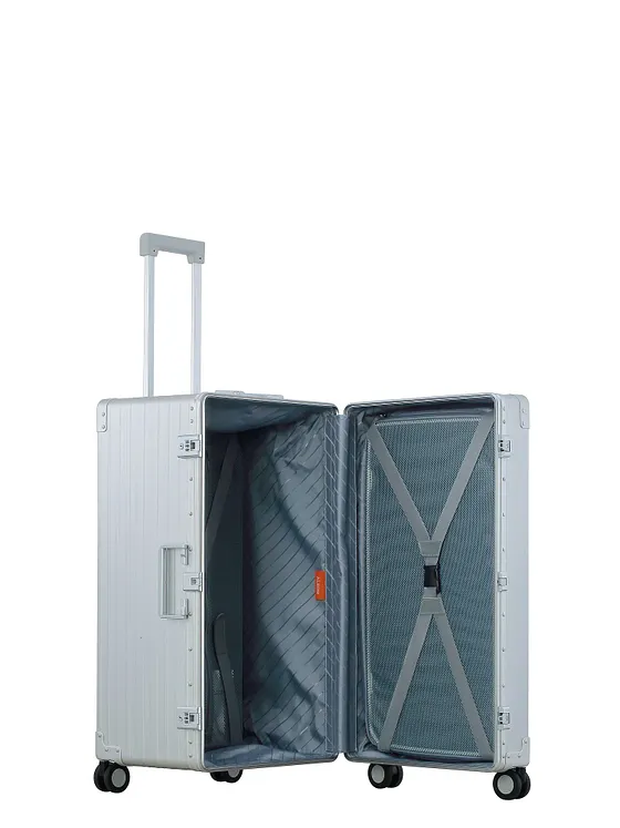 Aleon Traveler International 4-hjulig resväska i Aluminium, 77 cm Aleon Traveler International 4-hjulig resväska i Aluminium, 77 cm