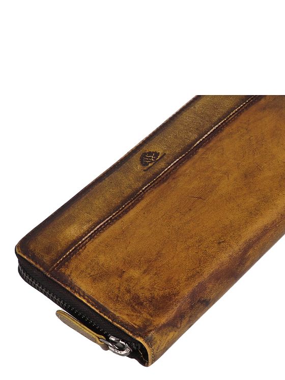 Greenburry Destressed Pung RFID-beskyttelse Læder 19 cm