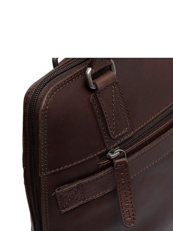 The Chesterfield Brand Belgrado Skuldertaske Læder 32 cm Laptoprum