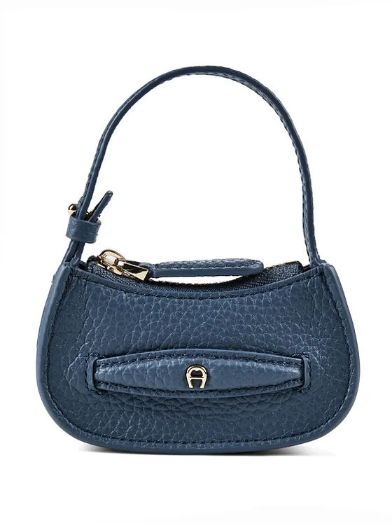 AIGNER Colgante para bolso Cavallo de piel, 11 cm