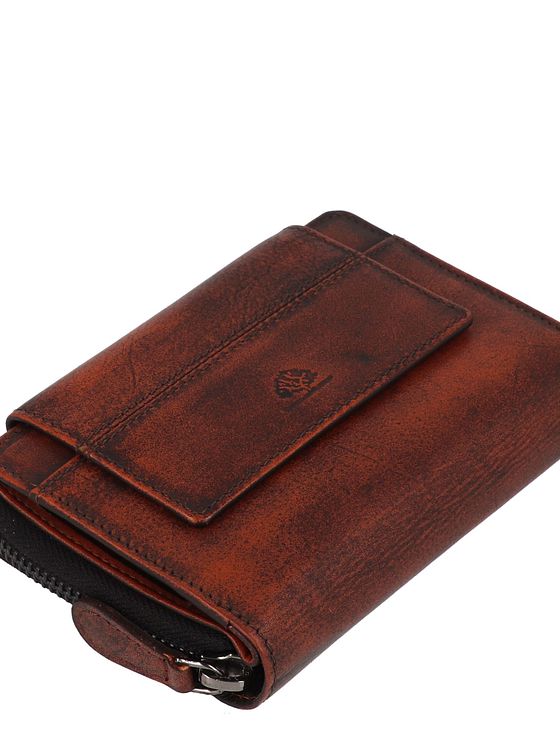 Greenburry Destressed Pung RFID-beskyttelse Læder 13.5 cm