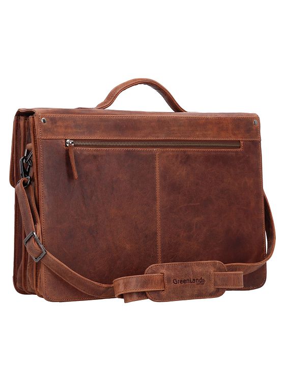 Greenland Nature Montana dokumentmappe i læder 40 cm