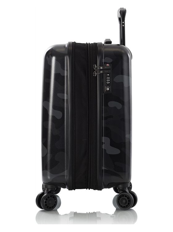 Heys Black Camo 4 hjul Kabinetrolley S 53 cm med strækfold