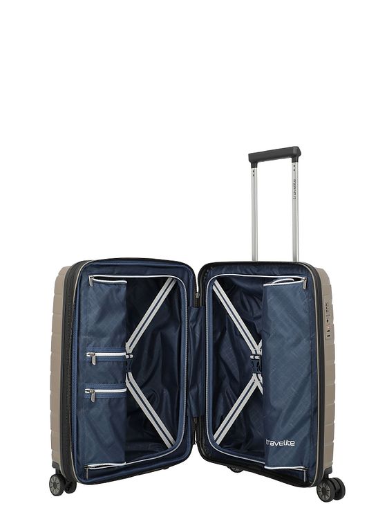 Travelite Air Base 4 hjul Kabinetrolley 55 cm med strækfold