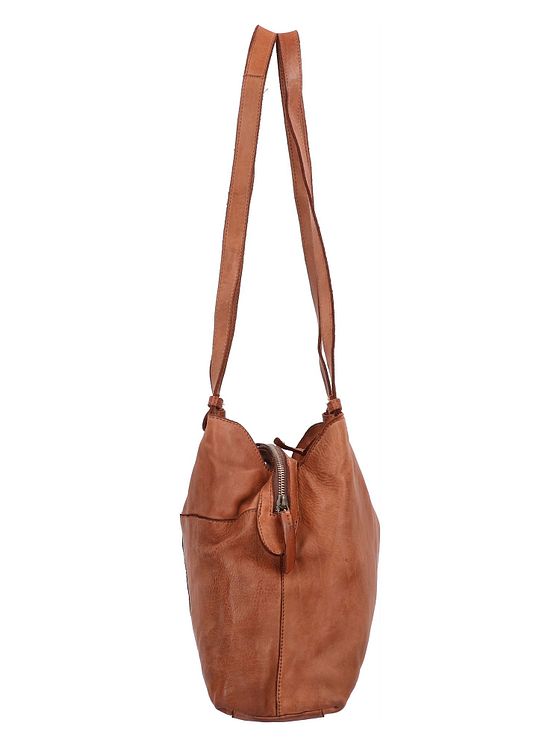 Harold's Submarine skuldertaske i læder 31 cm