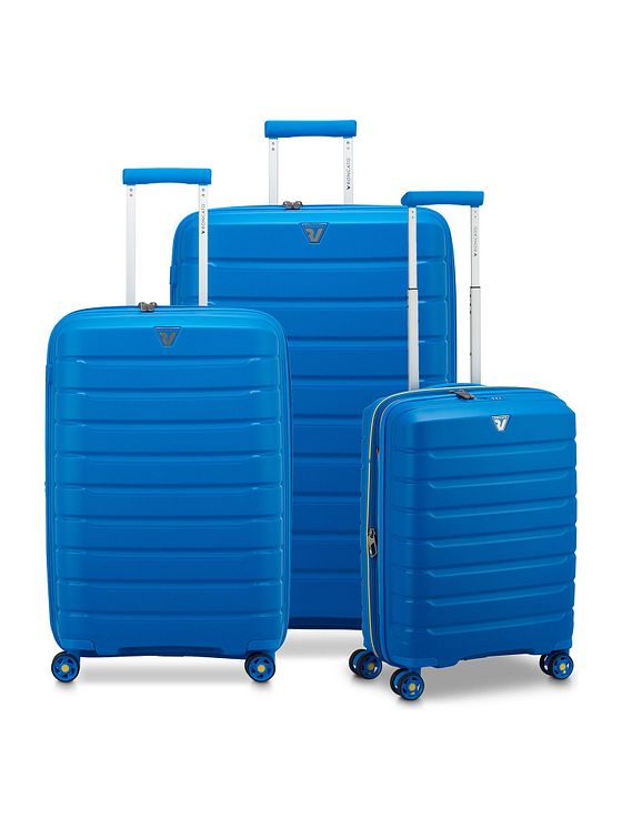 Roncato B-Flying Move 4 hjul Kuffert 3-delt med strækfold Roncato B-Flying Move 4 hjul Kuffert 3-delt med strækfold