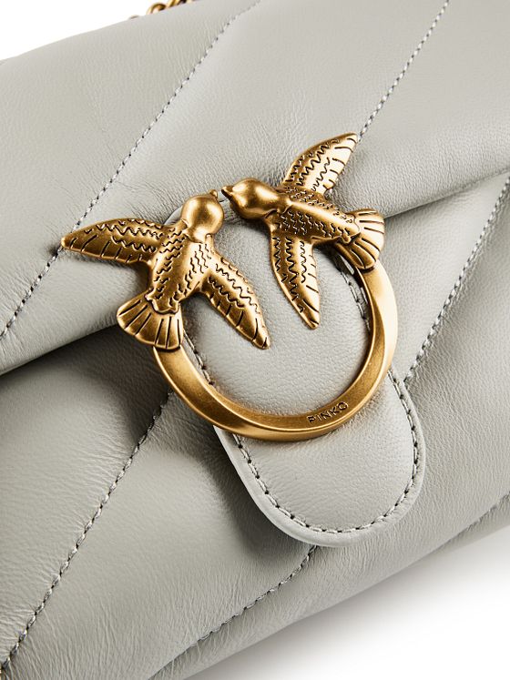 PINKO Love Puff Skuldertaske Læder 21 cm