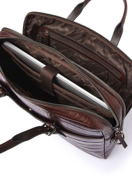 Castelijn & Beerens Jules Portfölj RFID-skydd Läder 30 cm Laptopfack Castelijn & Beerens Jules Portfölj RFID-skydd Läder 30 cm Laptopfack
