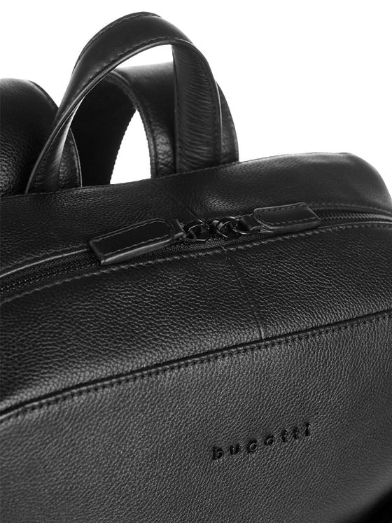 bugatti Black Batoh Kůže 40 cm Kapsa na notebook