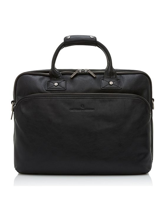 Castelijn & Beerens Firenze kožená aktovka RFID 43 cm s přihrádkou na notebook