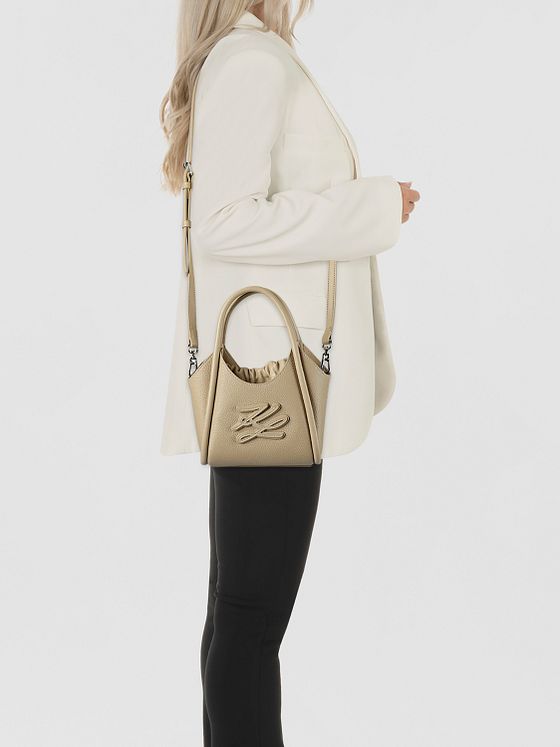 Karl Lagerfeld Autograph Håndtaske Læder 26 cm