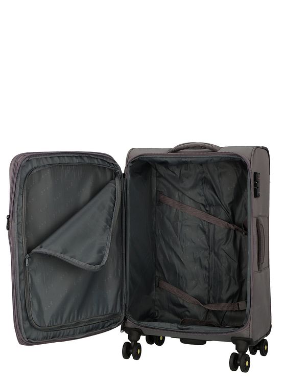 d & n Travel Line 9704 4 hjul Trolley M 68 cm med strækfold