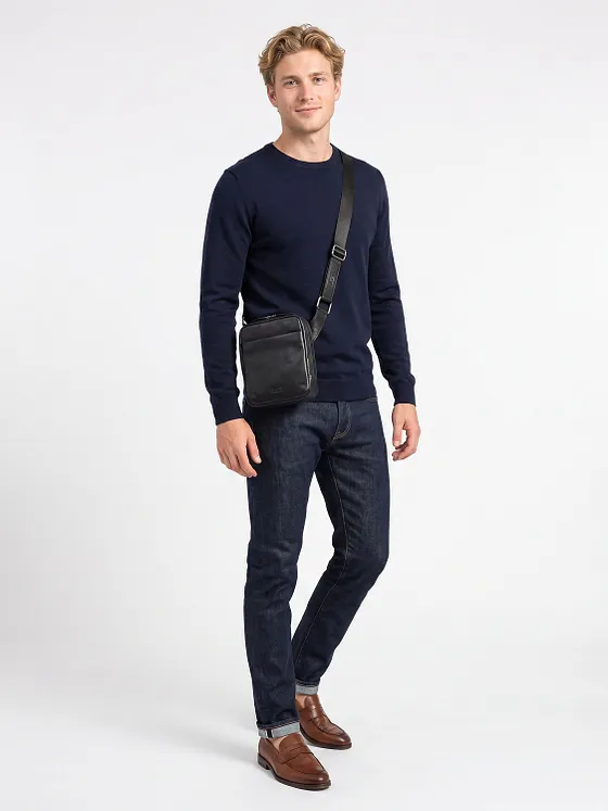 Jost Glasgow Crossbody-laukku XS RFID-suoja Nahka 20 cm