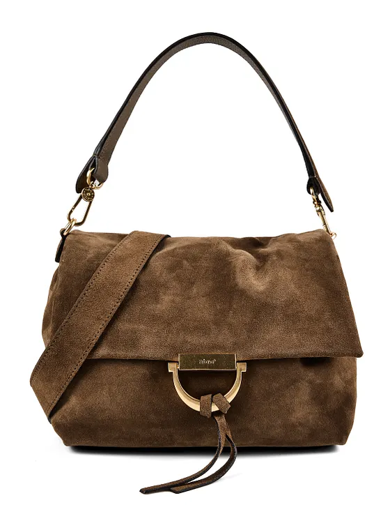 abro Temi Skuldertaske M Læder 31 cm