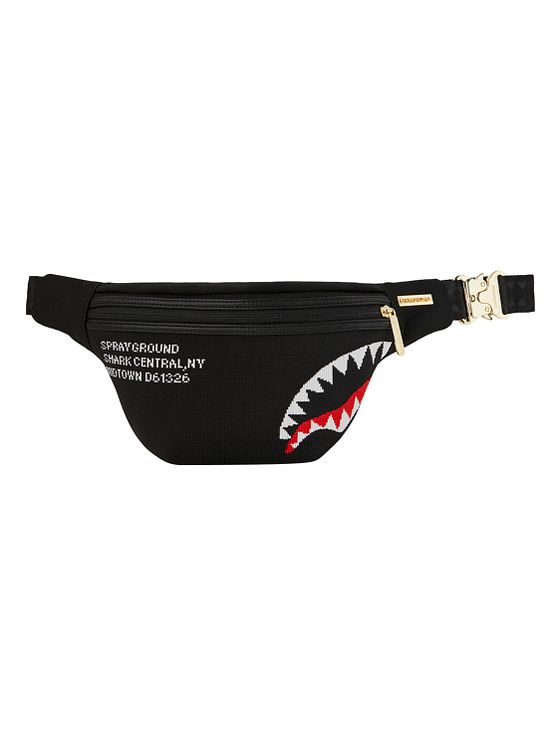 Sprayground Shark Central Knit Bæltetaske 38 cm