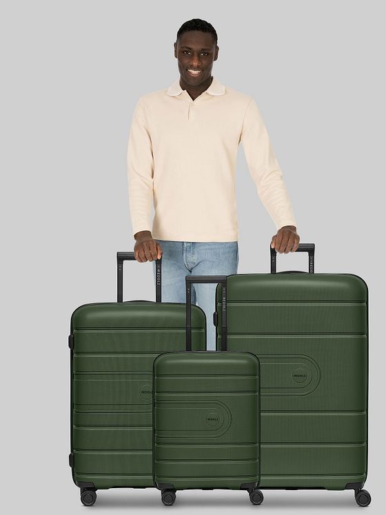 Redolz Essentials 11 4 hjul Kuffert 3-delt med strækfold Redolz Essentials 11 4 hjul Kuffert 3-delt med strækfold