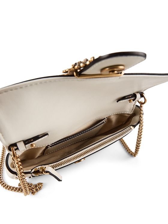 PINKO Love Pocket Bolsa de hombro Piel natural 20 cm PINKO Love Pocket Bolsa de hombro Piel natural 20 cm