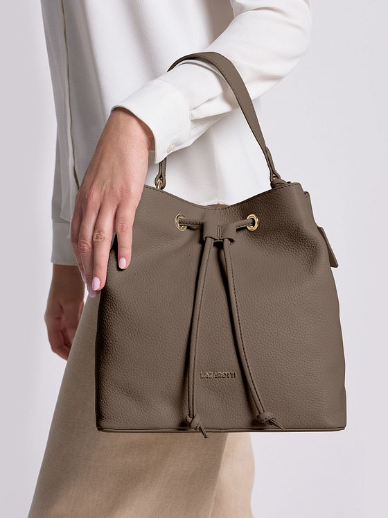 Lazarotti Bologna Leather Posetaske Læder 25 cm