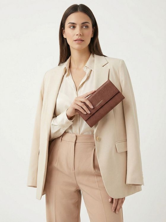 Lazarotti Bologna Leather Peněženka Kůže 19 cm