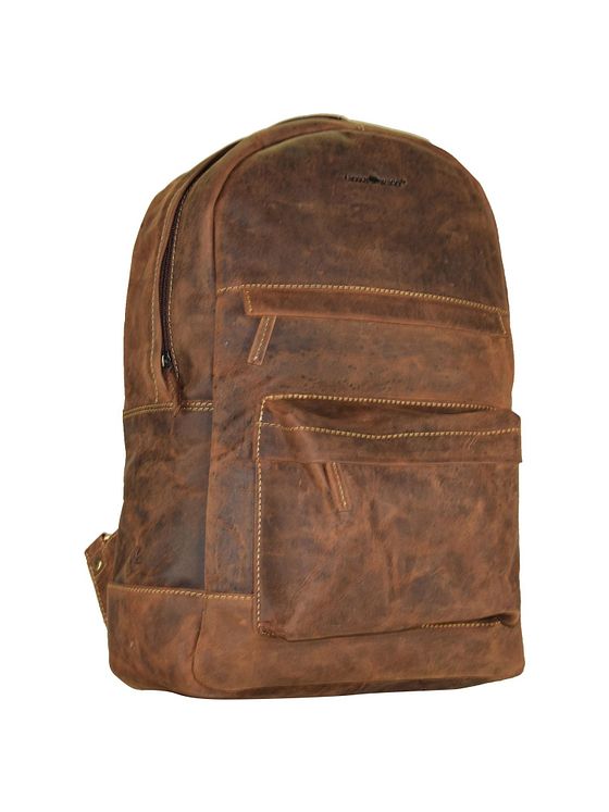 Greenburry Vintage retro rygsæk læder 42 cm laptoprum Greenburry Vintage retro rygsæk læder 42 cm laptoprum