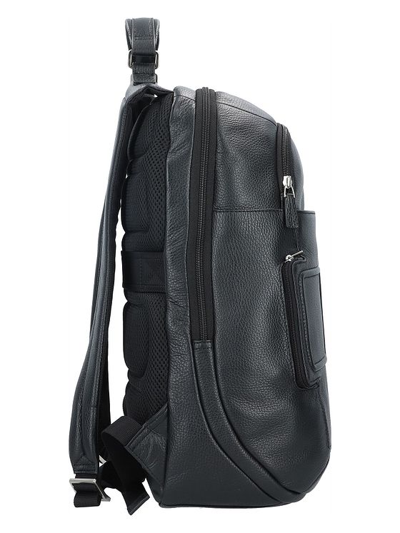 Piquadro Vibe Daypack Læder 42.5 cm Laptoprum Piquadro Vibe Daypack Læder 42.5 cm Laptoprum