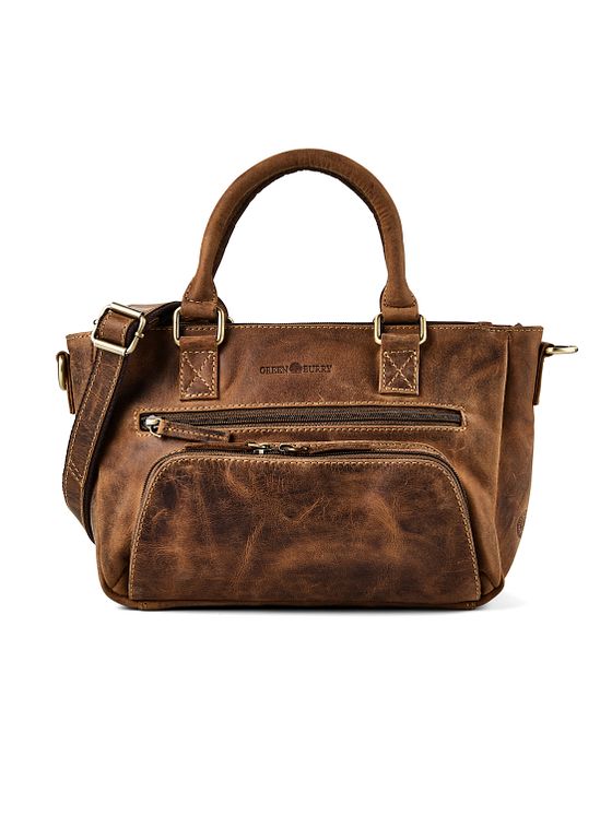 Greenburry Vintage Kabelka Kůže 34 cm