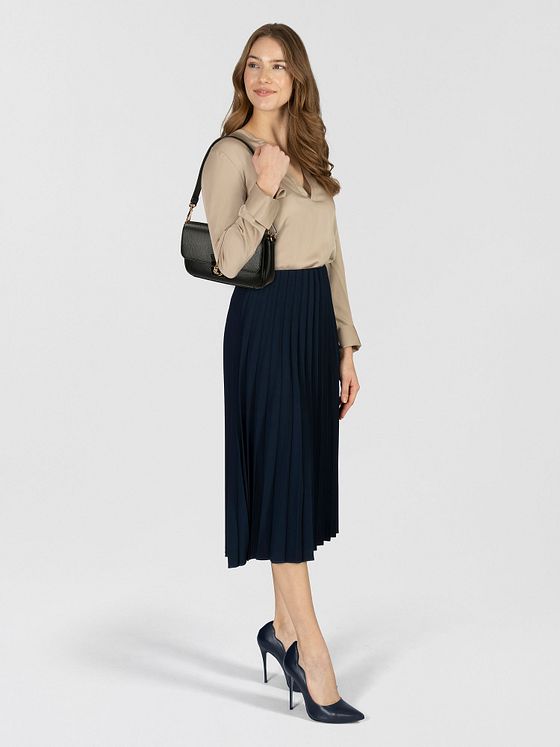 Coccinelle C-Me Lock Skuldertaske Læder 24 cm