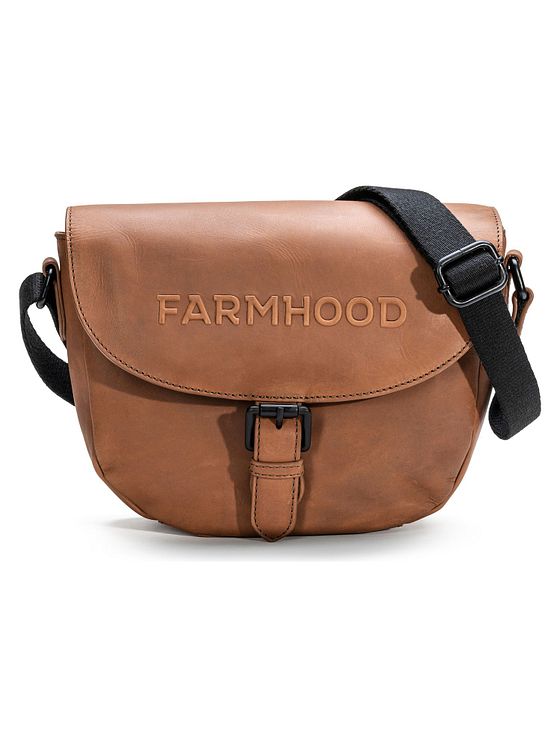 Farmhood Nashville L skuldertaske i læder 25 cm