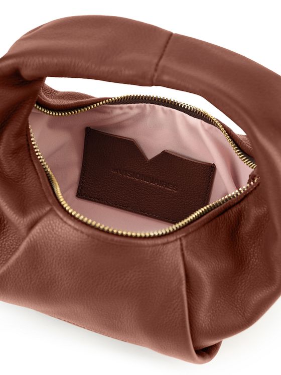 LES VISIONNAIRES Greta Taška přes rameno Kůže 23 cm