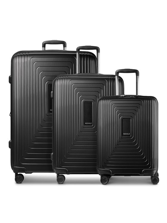 Redolz Essentials 14 4-hjulet Kuffertsæt 3-delt med ekspansion Redolz Essentials 14 4-hjulet Kuffertsæt 3-delt med ekspansion