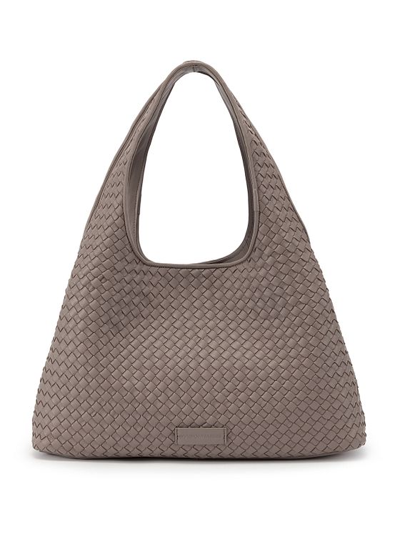 LES VISIONNAIRES Paz Weave Silky Skuldertaske Læder 42 cm